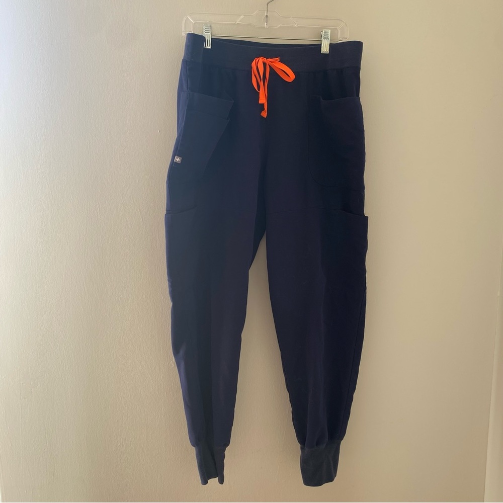 Limited Edition Navy Cargo Figs Joggers